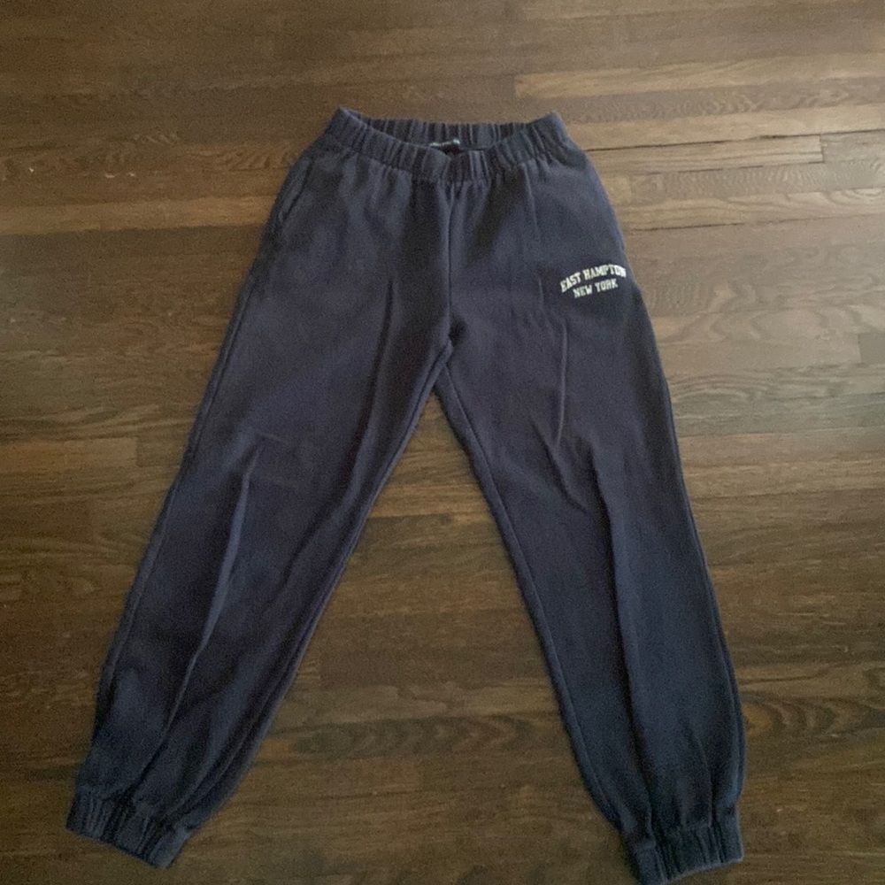 Brandy Melville Navy New York sweatpants